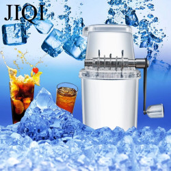 Trituradora de hielo JIQI: prepara hielo raspado, granizados y batidos